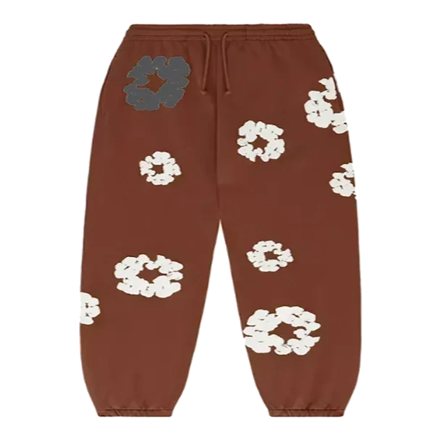 Denim Tears Brown Cotton Wreath Sweatpants