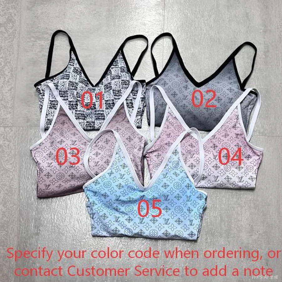 Louis Vuitton Multicolor Monogram Print Sports Bras Piece