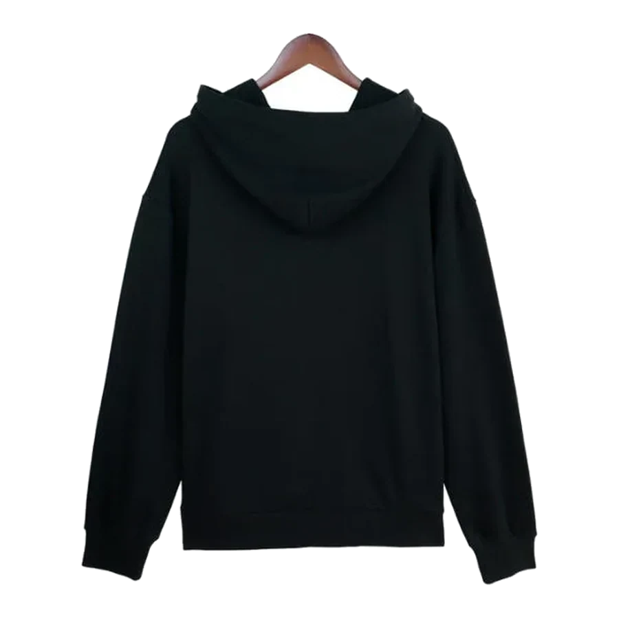 Northern Peak Plain Black Essential Pullover Hoodie