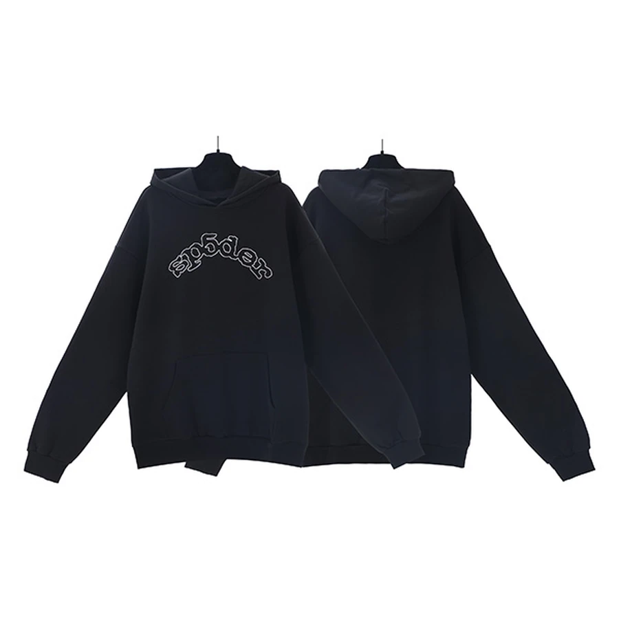 Black Sp5der Logo Track Jacket