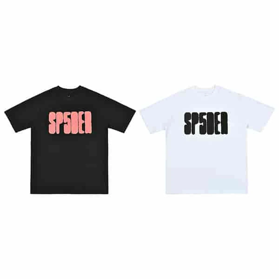 Sp5der Multi-Color Plain Logo Graphic T-Shirt 3