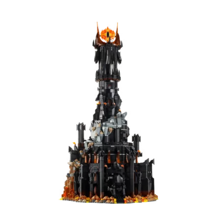 LEGO Harry Potter Dark Fantasy Fortress Brick Display Model