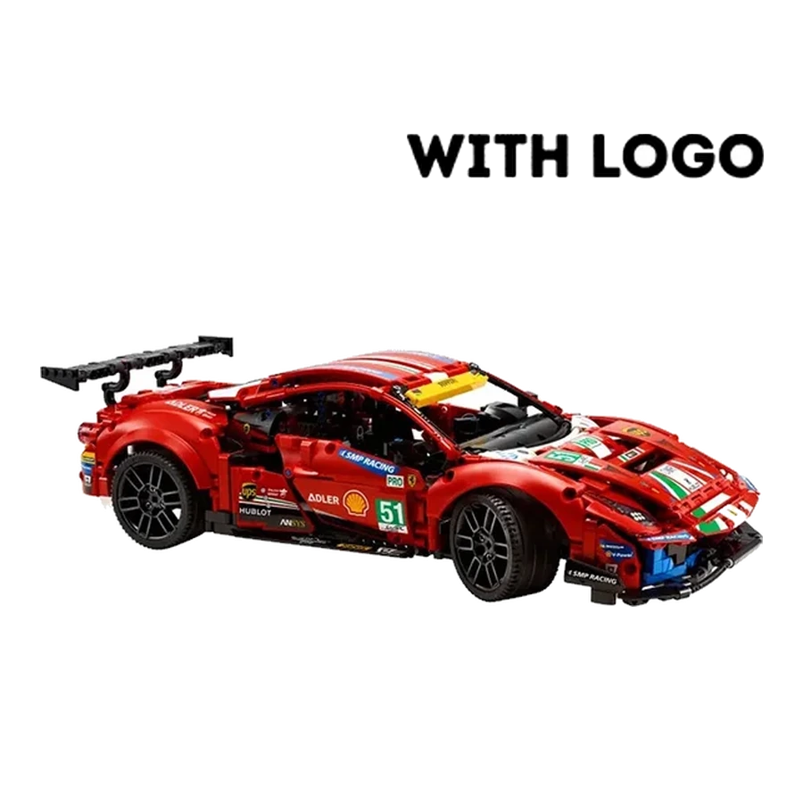 LEGO with LEGO GT Racing Car Display Set