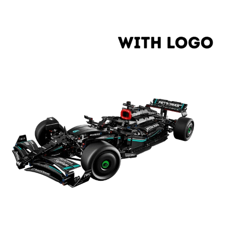 LEGO with LEGO Formula Race Car Brick Display Model