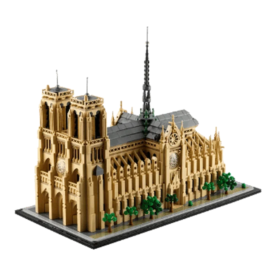 LEGO icons Notre Dame Cathedral Architecture Model