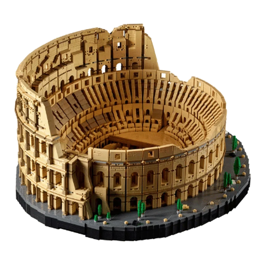 LEGO icons Roman Colosseum Architectural Brick Display Model