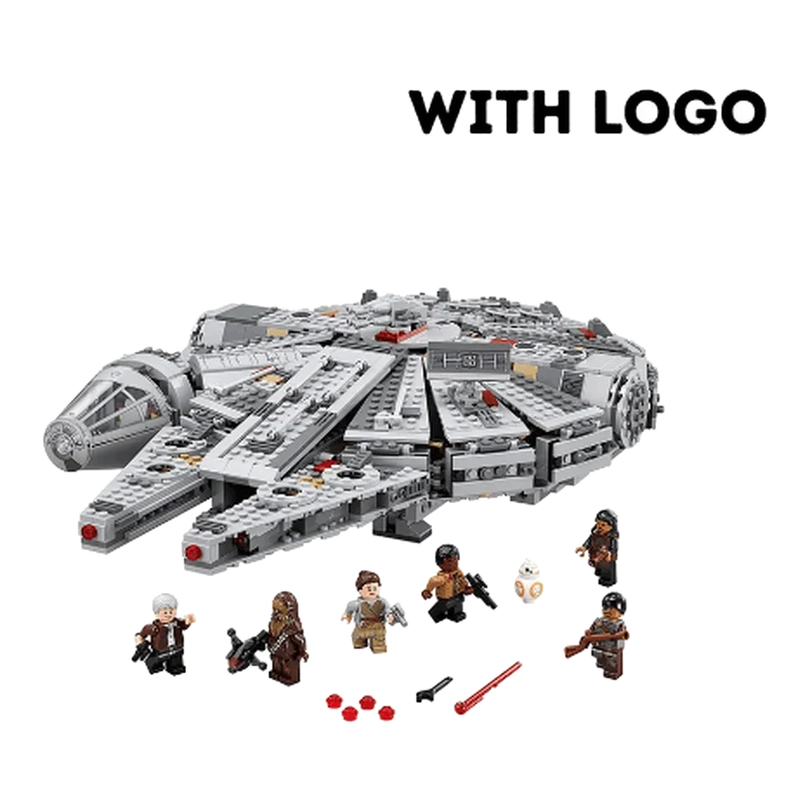 LEGO StarWars Iconic Sci-Fi Space Freighter Brick Display Model