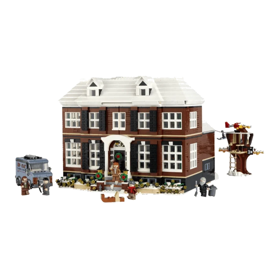 LEGO Ideas Fan-Designed Winter Holiday House Brick Model