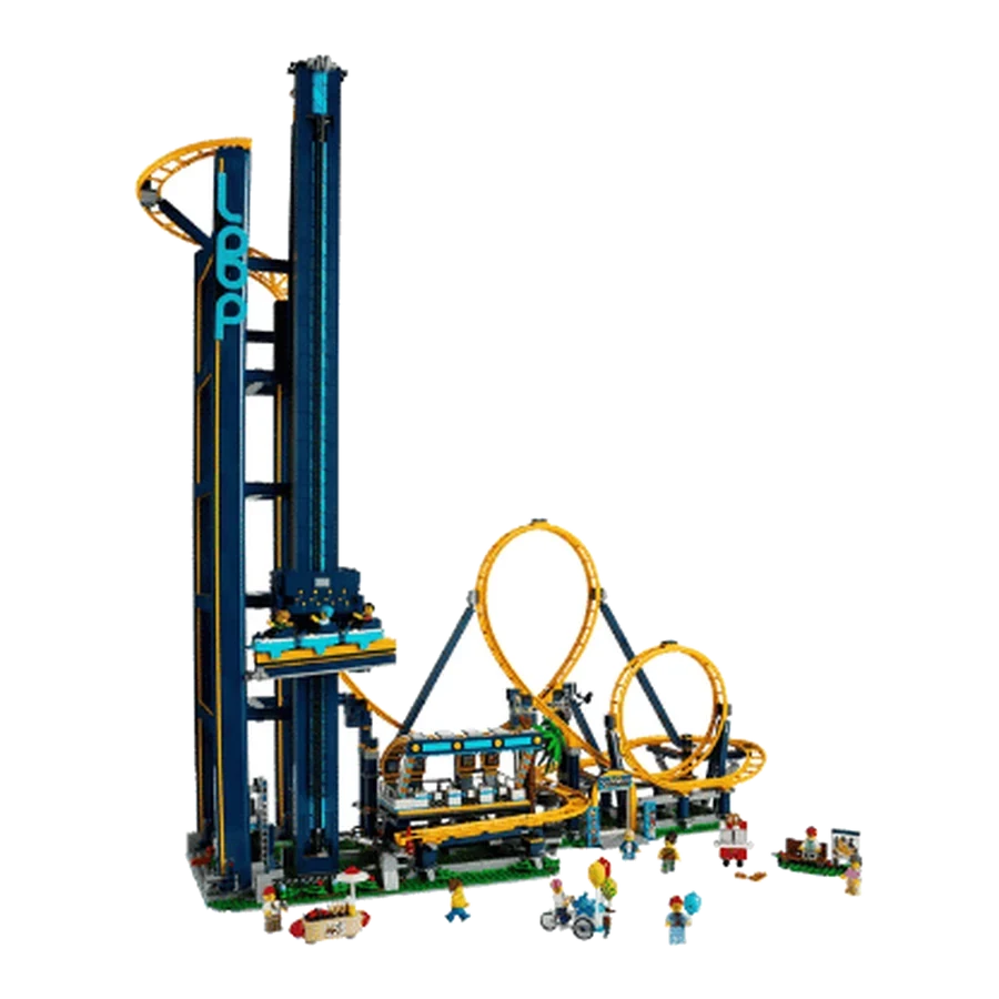 LEGO icons Amusement Park Roller Coaster Brick Set