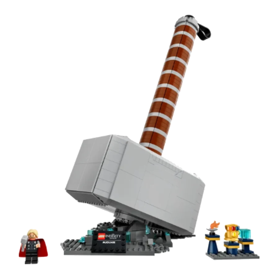 LEGO Marvel/Batman/DC Mighty Super Hero Hammer Display Model