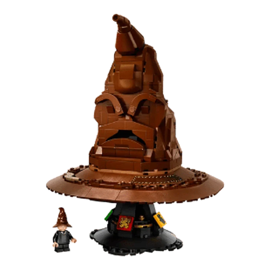 LEGO Harry Potter Magical Sorting Hat Brick Display Model