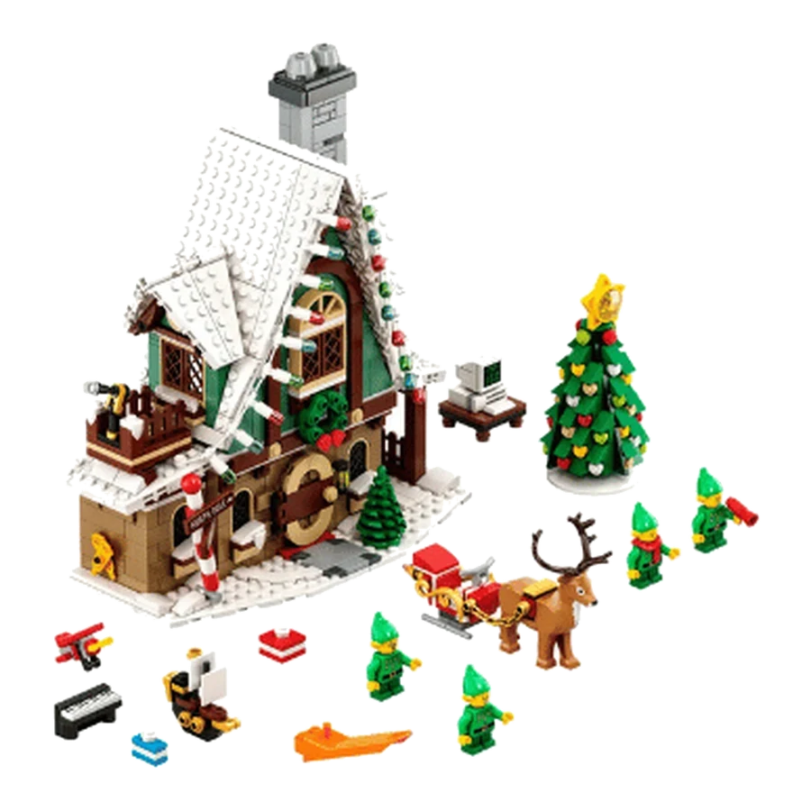 LEGO Others Holiday Elf Clubhouse Brick Building Toy