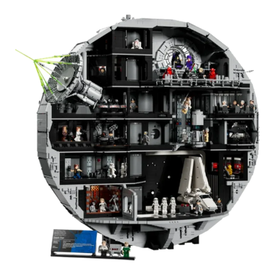 LEGO StarWars Iconic Galactic Space Station Brick Model