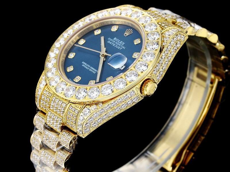 Rolex Datejust Blue Dial Gold