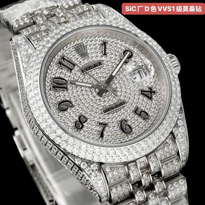 Rolex Datejust Diamond Pavé Dial White Gold