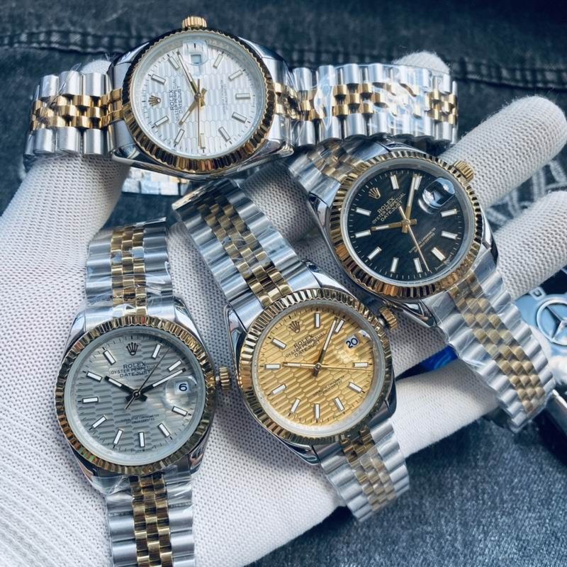 Rolex Datejust White Dial Two-Tone