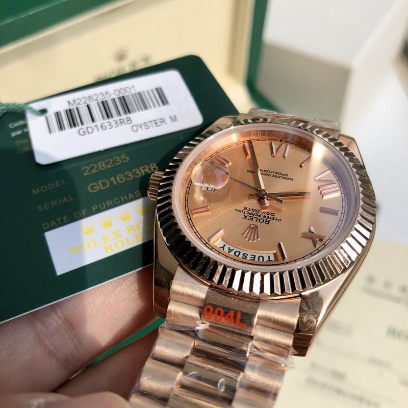 Rolex Day-Date Rose Dial Rose Gold