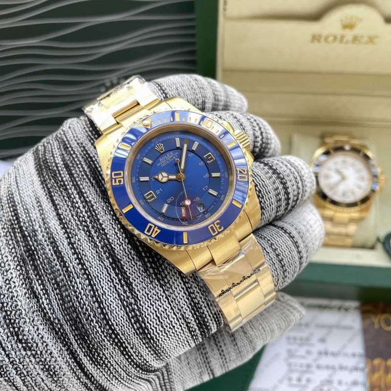 Rolex Submariner Blue Dial Blue Gold