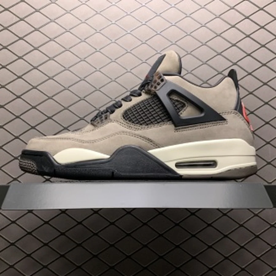 Jordan 4 Olive Grey Black