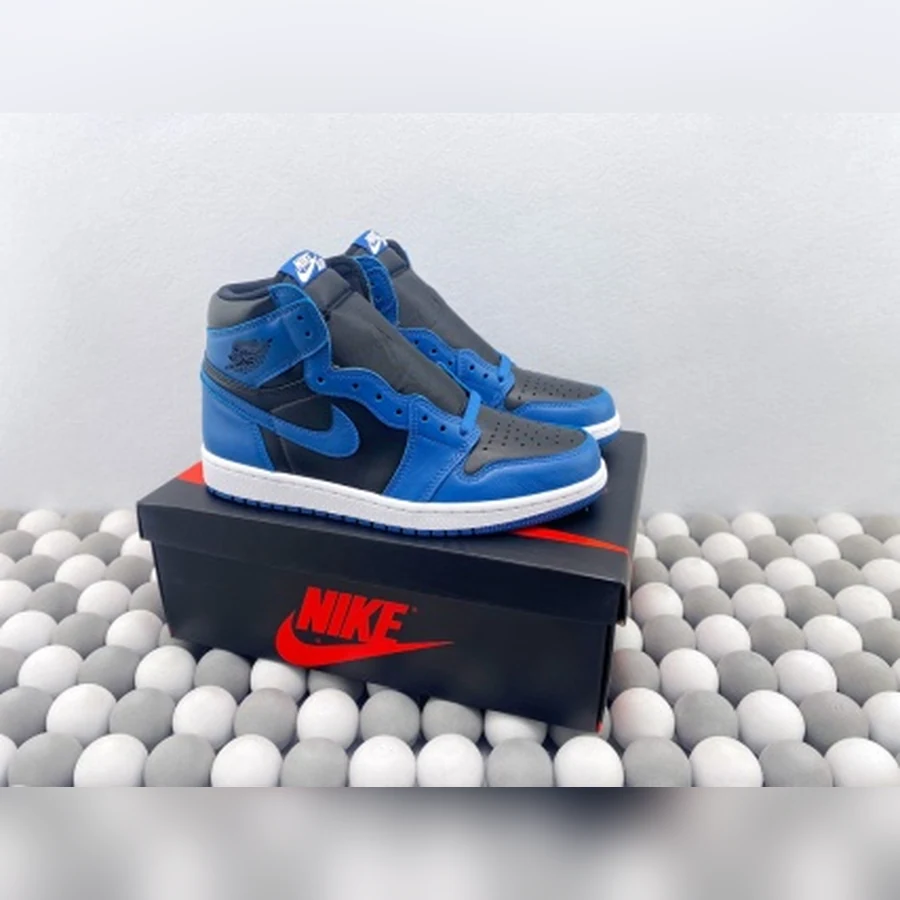Jordan 1 High Dark Marina Blue Black