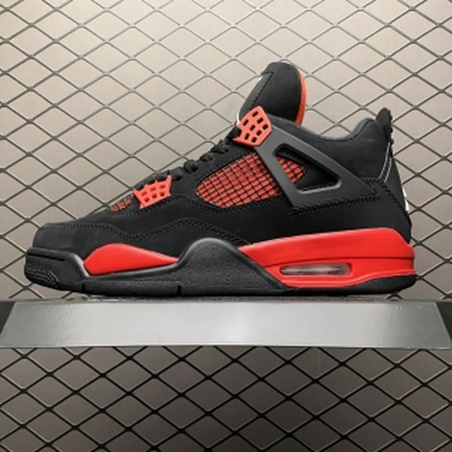 Jordan 4 Black Red — Gallery