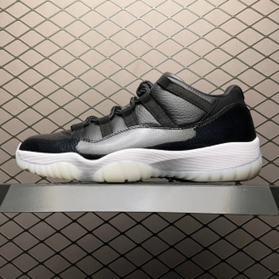 Jordan 11 Low Black Grey White