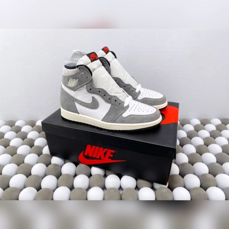 Jordan 1 High Grey White Sail