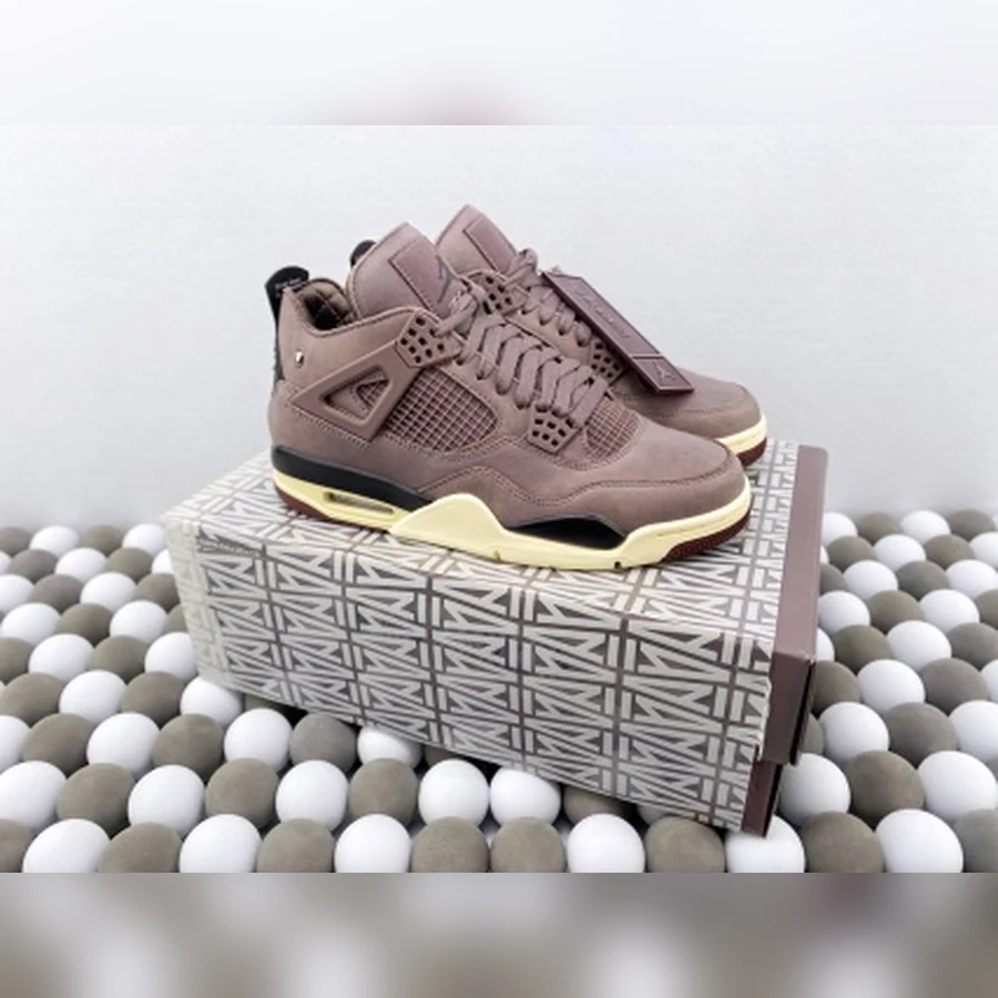 Jordan 4 Violet Ore Burgundy Sail