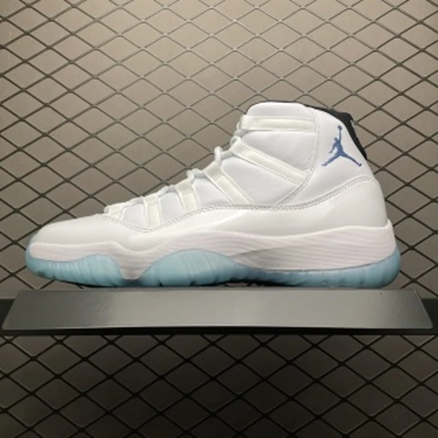 Jordan 11 White Legend Blue — Gallery