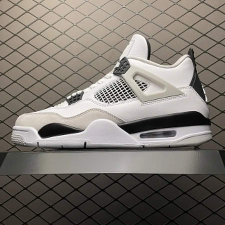 Jordan 4 White Black Grey — Gallery