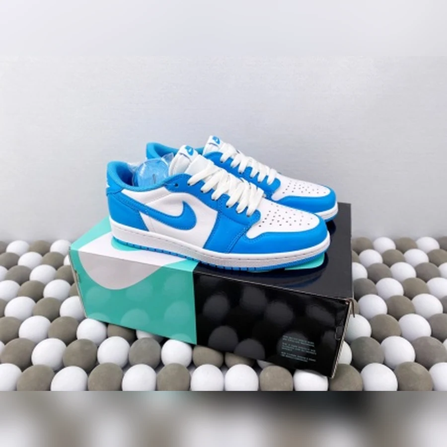 Jordan 1 Low White University Blue