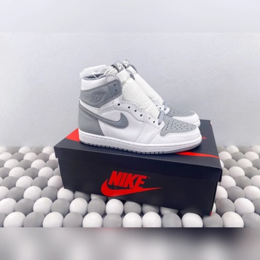 Jordan 1 High White Stealth Grey