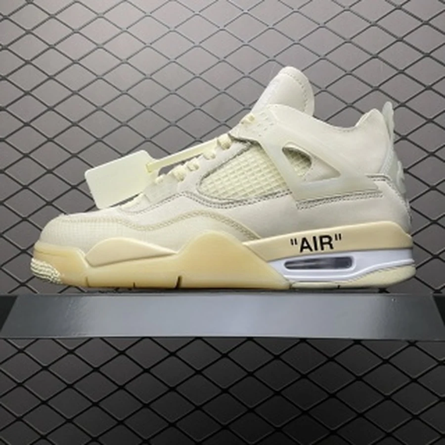 Jordan 4 Sail Muslin White — Gallery