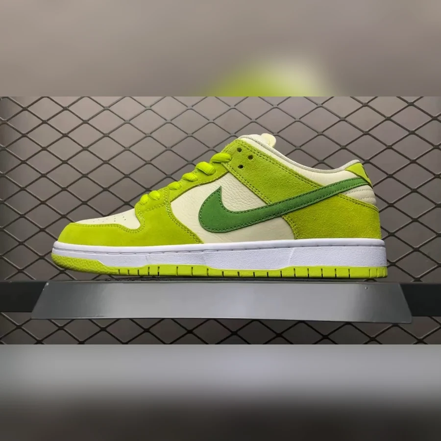 Nike Dunk Low Lime Green Sail Green