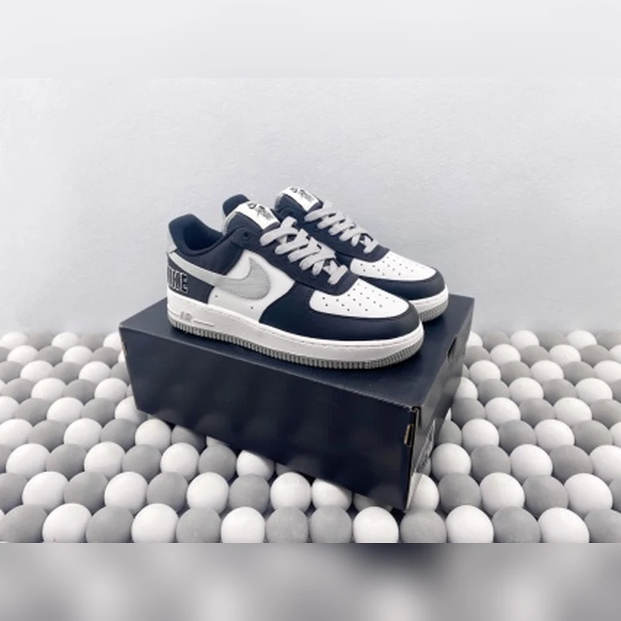 Nike Air Force 1 Black White Grey