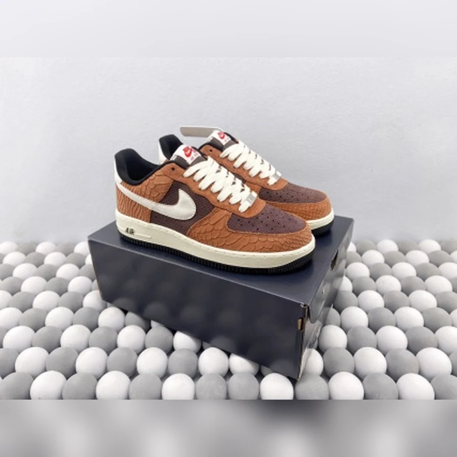 Nike Air Force 1 Brown Tan Sail