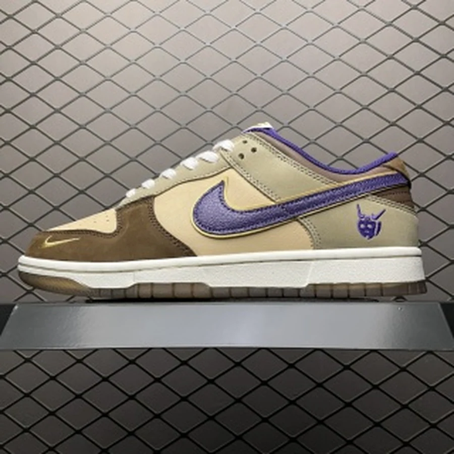Dunk Low Tan Brown Purple — Gallery