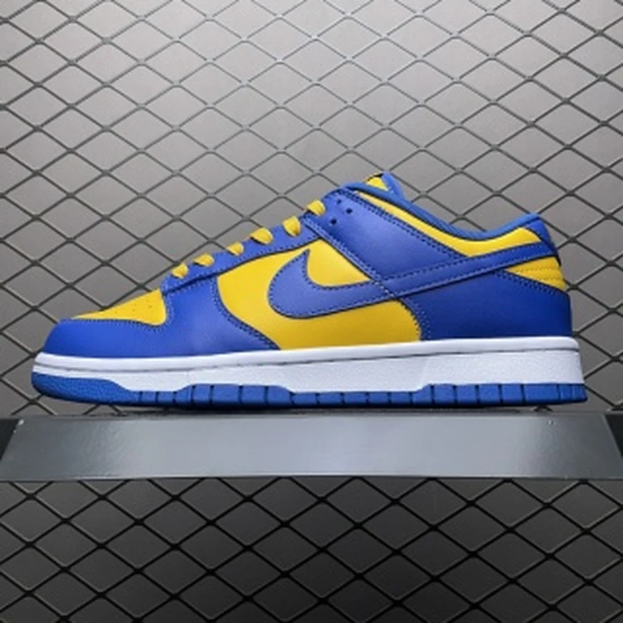 Dunk Low Blue Yellow White — Gallery